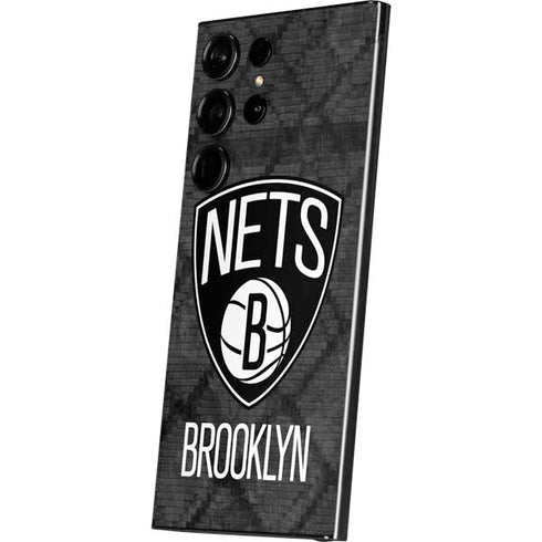 NBA Brooklyn Nets Dark Rust Galaxy S25 Ultra Skin